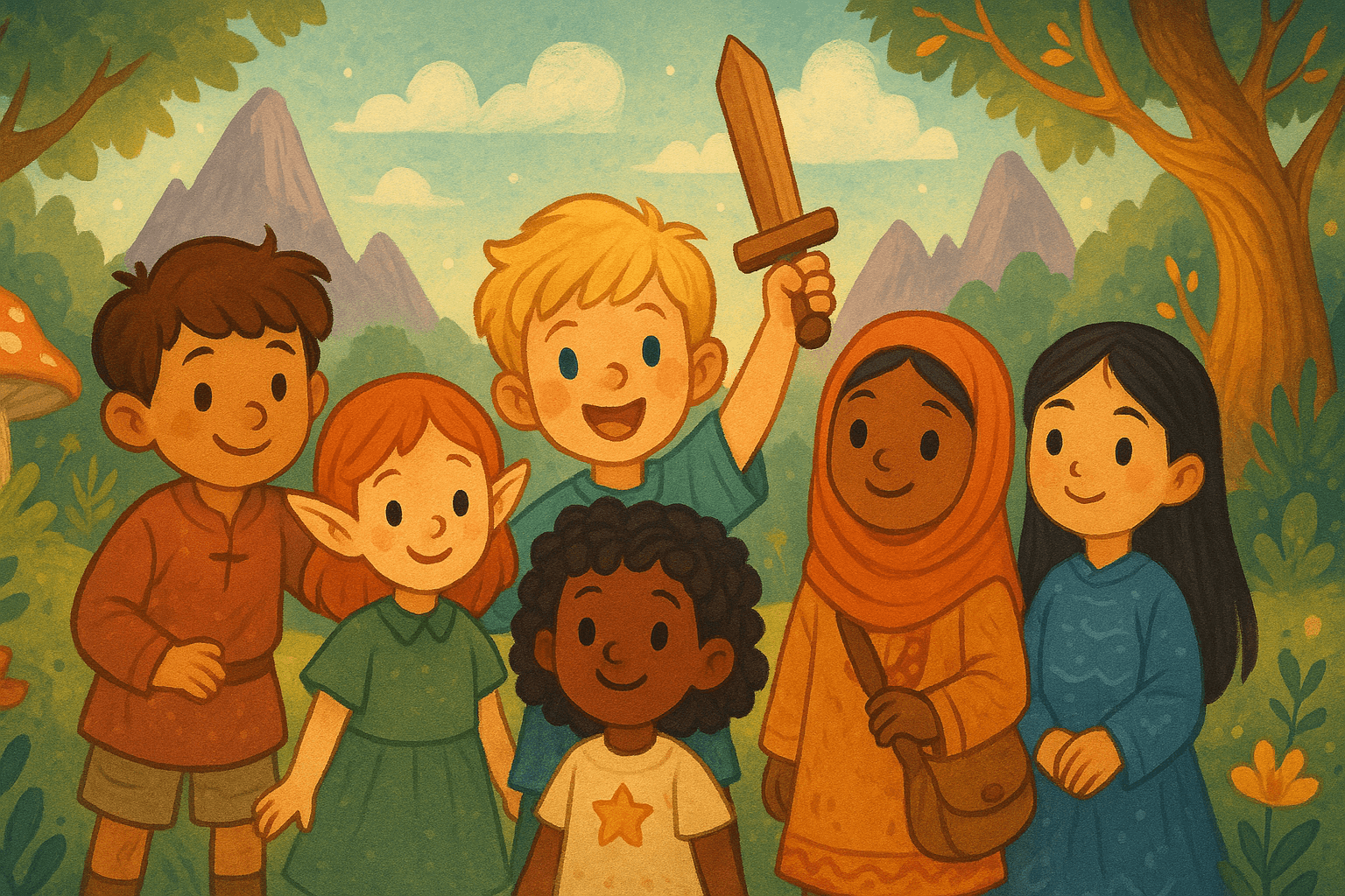 Diverse Skin Tones